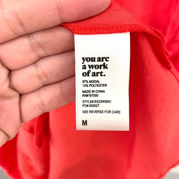 Darling Society Coffee Short Sleeve Dress Poppy Size M - Picture 4 of 6